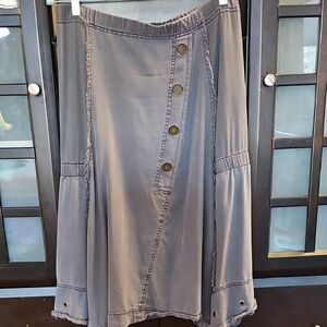 XCVI Women's Gray Skirt